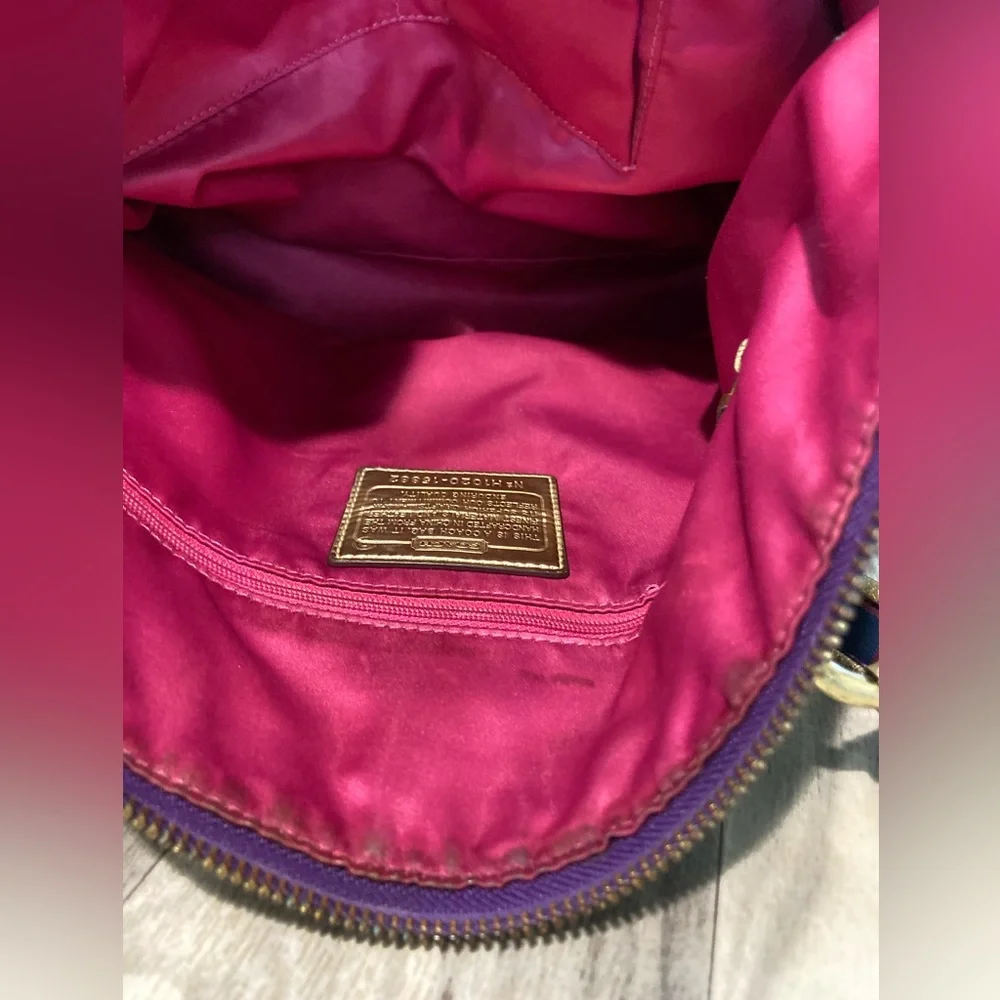 Coach Poppy Beautiful HTF! RARE! - Picture 12 of 16